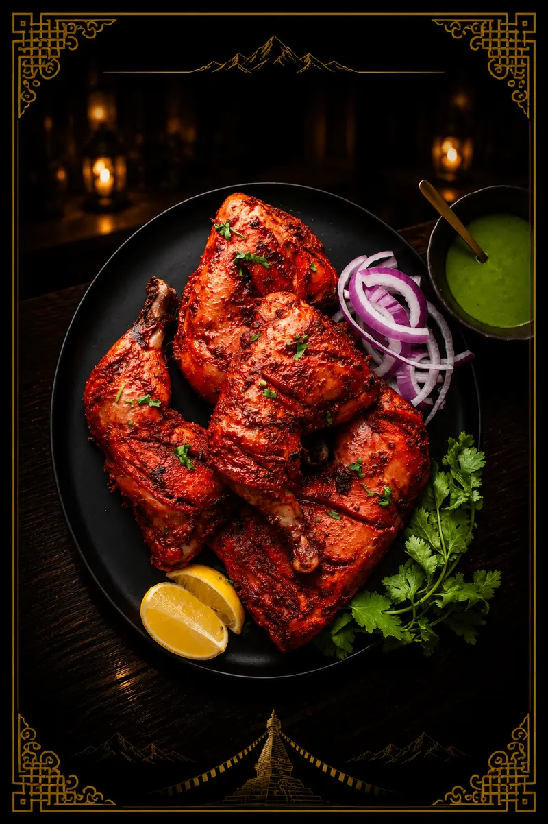 Tandoori Chicken — Tandoor Entrées at Swatara Restaurant & Bar, Harrisburg, PA