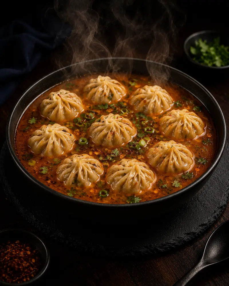 Chicken Jhol Momo — Momo at Swatara Restaurant & Bar, Harrisburg, PA