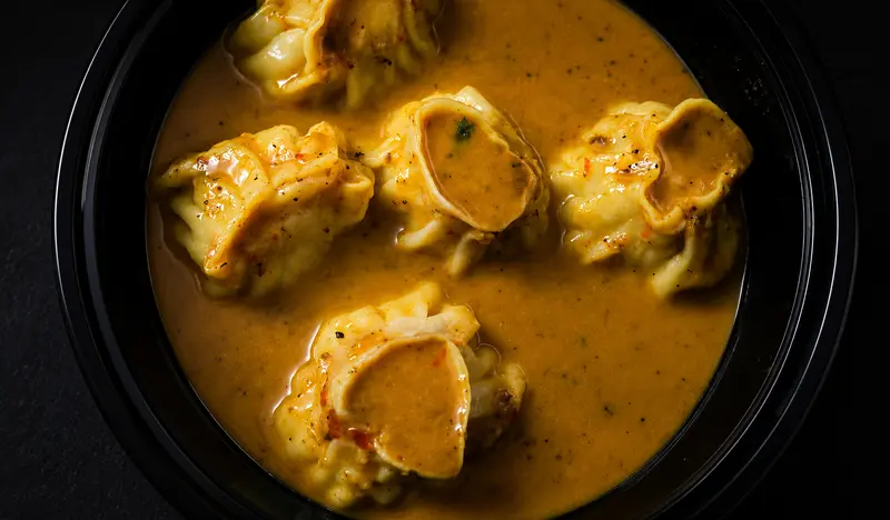 Pork Jhol Momo — Momo at Swatara Restaurant & Bar, Harrisburg, PA