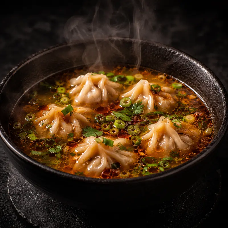 Mutton Cooker Momo — Cooker Momo at Swatara Restaurant & Bar, Harrisburg, PA