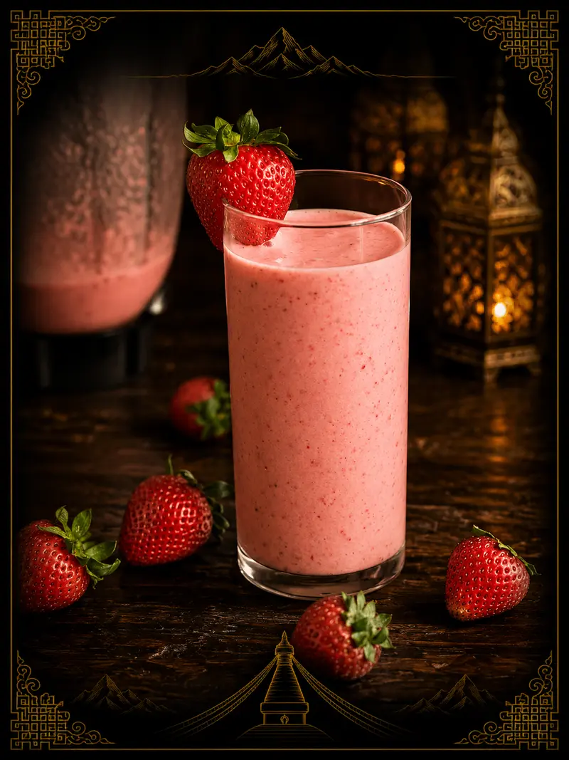 Strawberry Lassi — Beverages at Swatara Restaurant & Bar, Harrisburg, PA